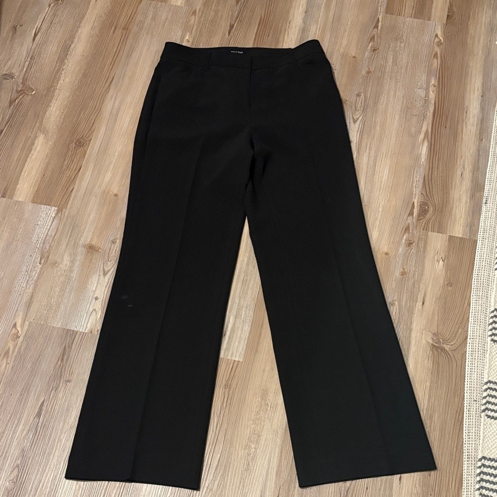 White House Black Market Classic Black Wide Leg Pants